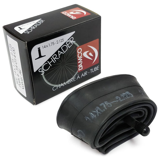 Tube - 14" x 1.75"/2.125" - Schrader - Damco