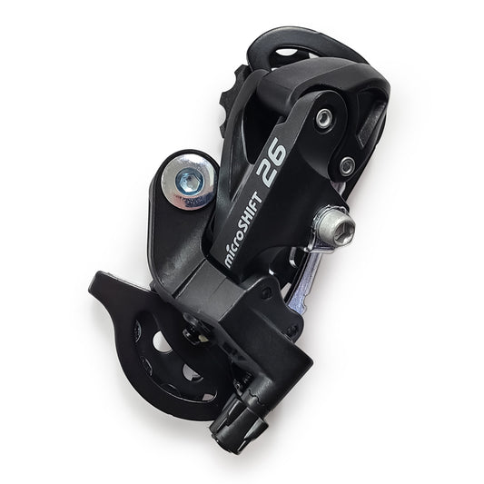 Derailleur - rear - 7/8/9 SP - SHORT CAGE - 1/2" - MICROSHIFT - RD-M26S / RD-M26L - Mountain bikes.
