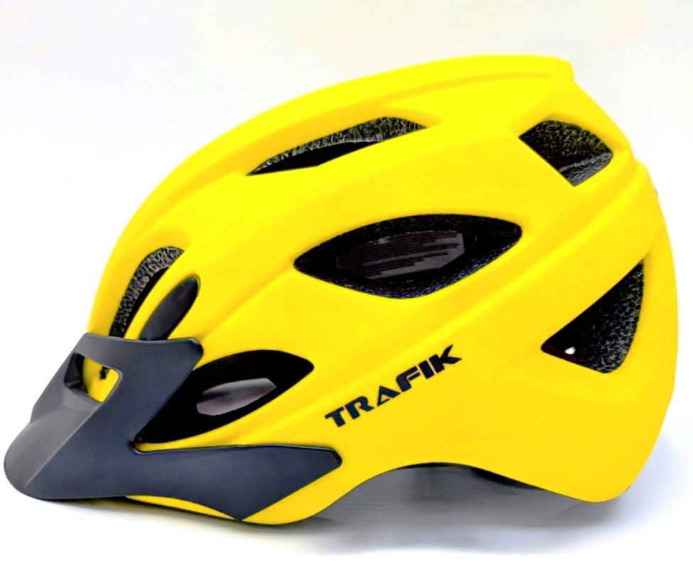 Helmet - 58/61cm - L - yellow - Trafik 2.0