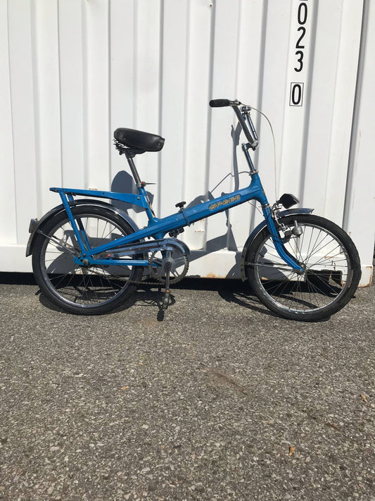 Half bike - instead of folding, it comes apart!