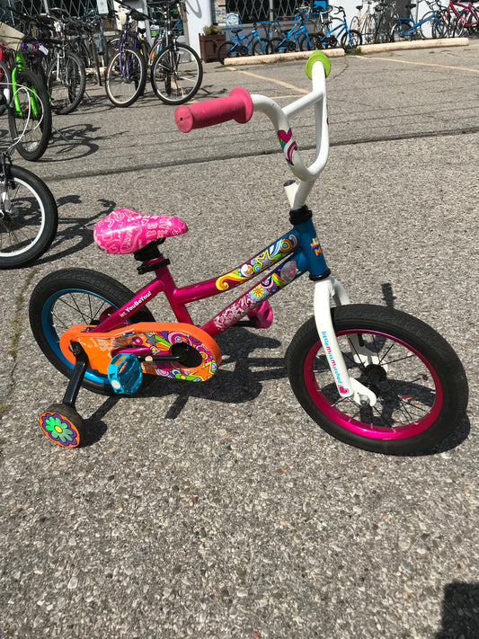 14" - LITTLE MISS MATCHED- Huffy
