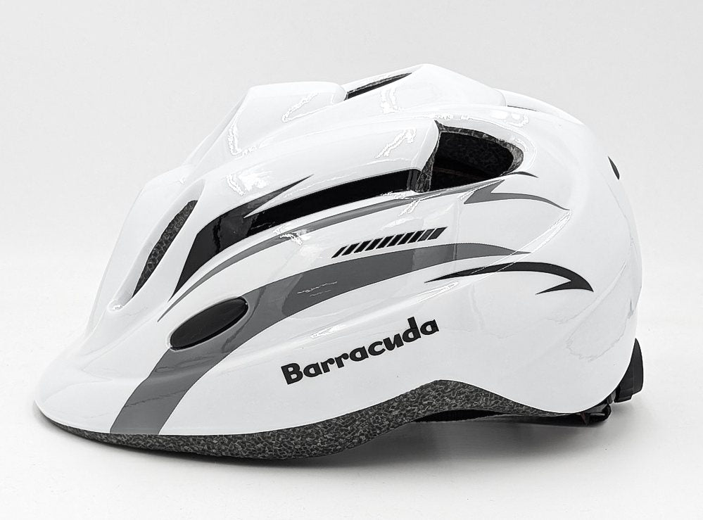 Helmet - 52/56cm, M, Barracuda 2.0, white/orange