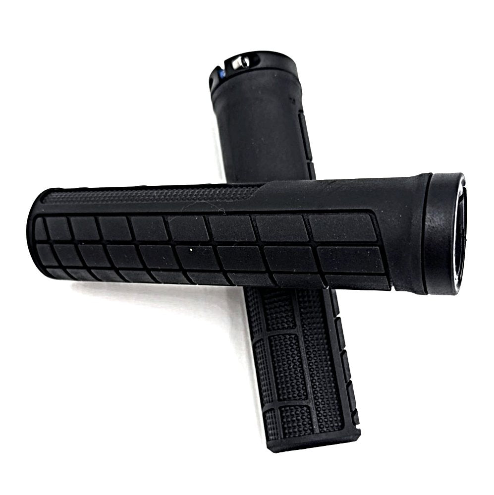 Grips - 136mm, lock on, black kraton
