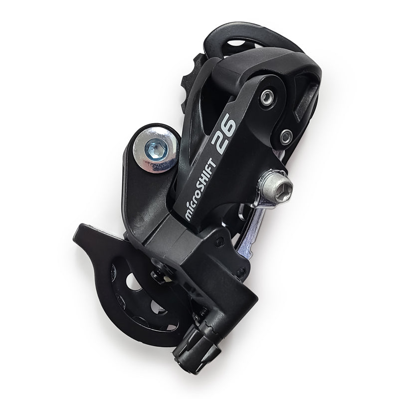 Derailleur - rear - 7/8/9 SP - SHORT CAGE - 1/2" - MICROSHIFT - RD-M26S / RD-M26L - Mountain bikes.