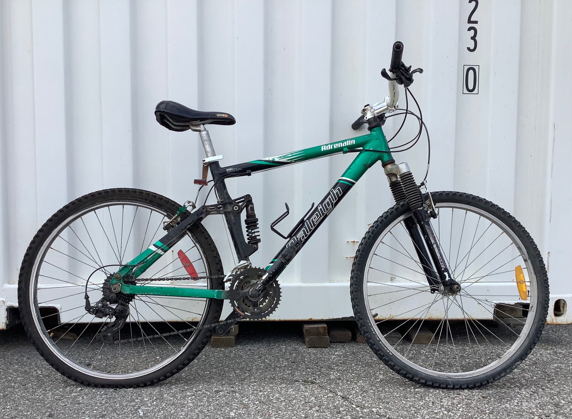 Dual Suspension Mountain Raleigh 6061 Bike Raleigh Peak Bike