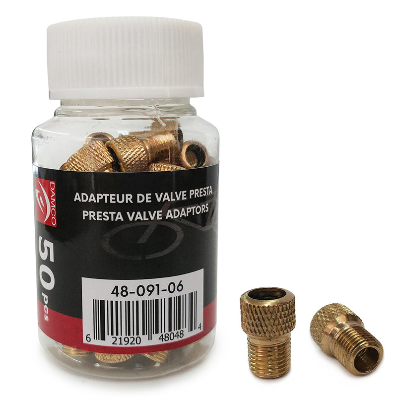 Presta valve adapter
