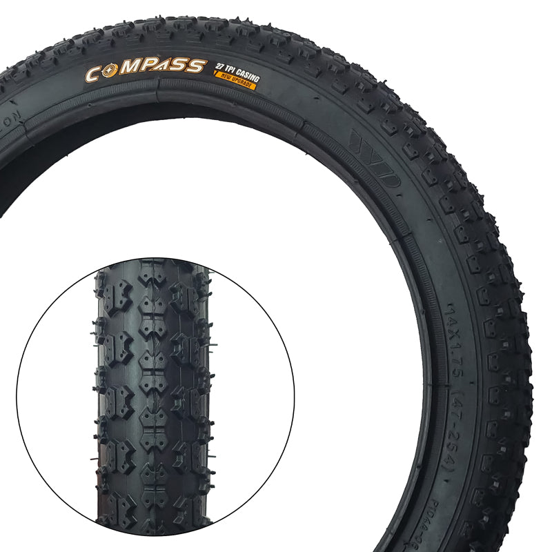 Tire - 14 x 1.75 - Damco - Comp III - MTB