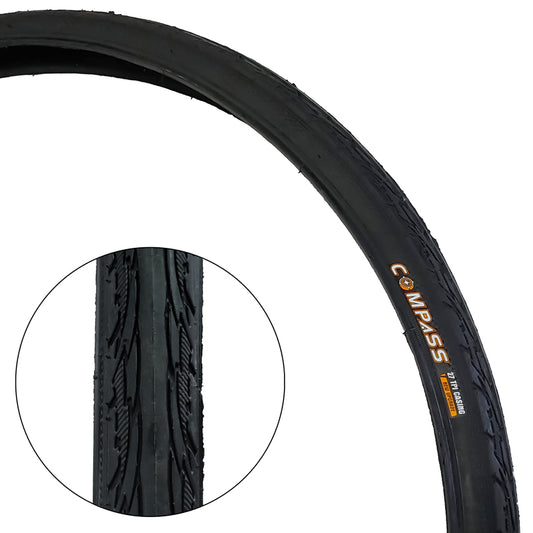 Tire - 700C X 35 - Wire bead - Damco. - PSI: 50.
