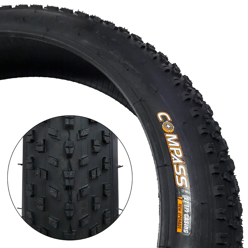 Tire - 26" X 4.00 - COMPASS - DAMCO