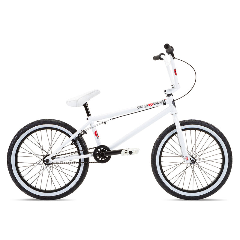 OVERLORD - Stolen - 20" (20.75" TT) - SNOW BLIND WHITE - Frame is hand-welded