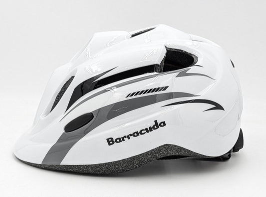 Helmet - 52/56cm, M, Barracuda 2.0, white/orange